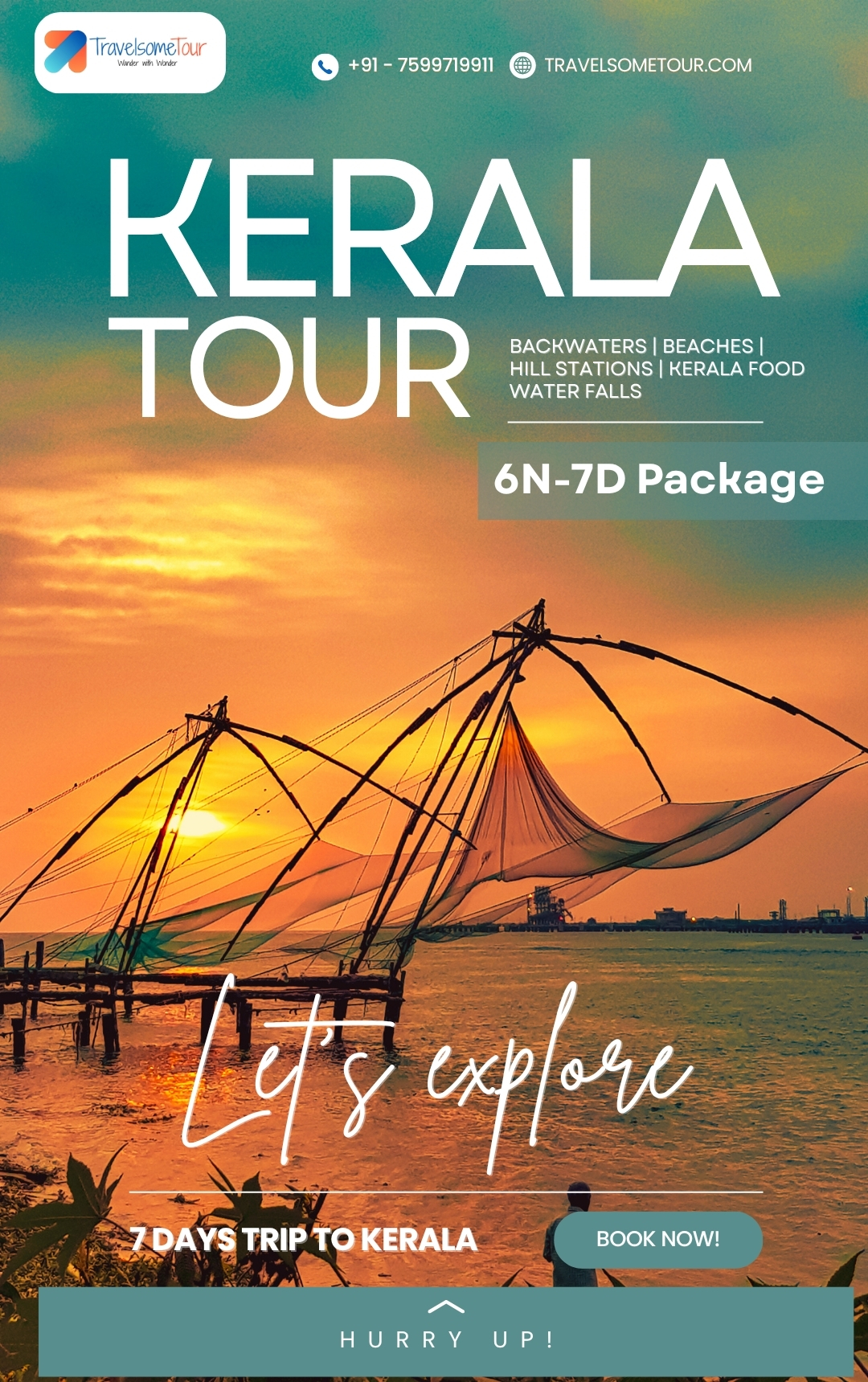 Kerala 6N7D Itinerary Download